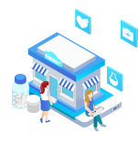 パンフレット制作のイラスト